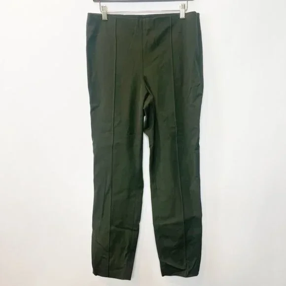 Banana Republic Sloan Legging Olive Green Size 12R Slim Fit Stretch Pants NWT - Picture 4 of 11